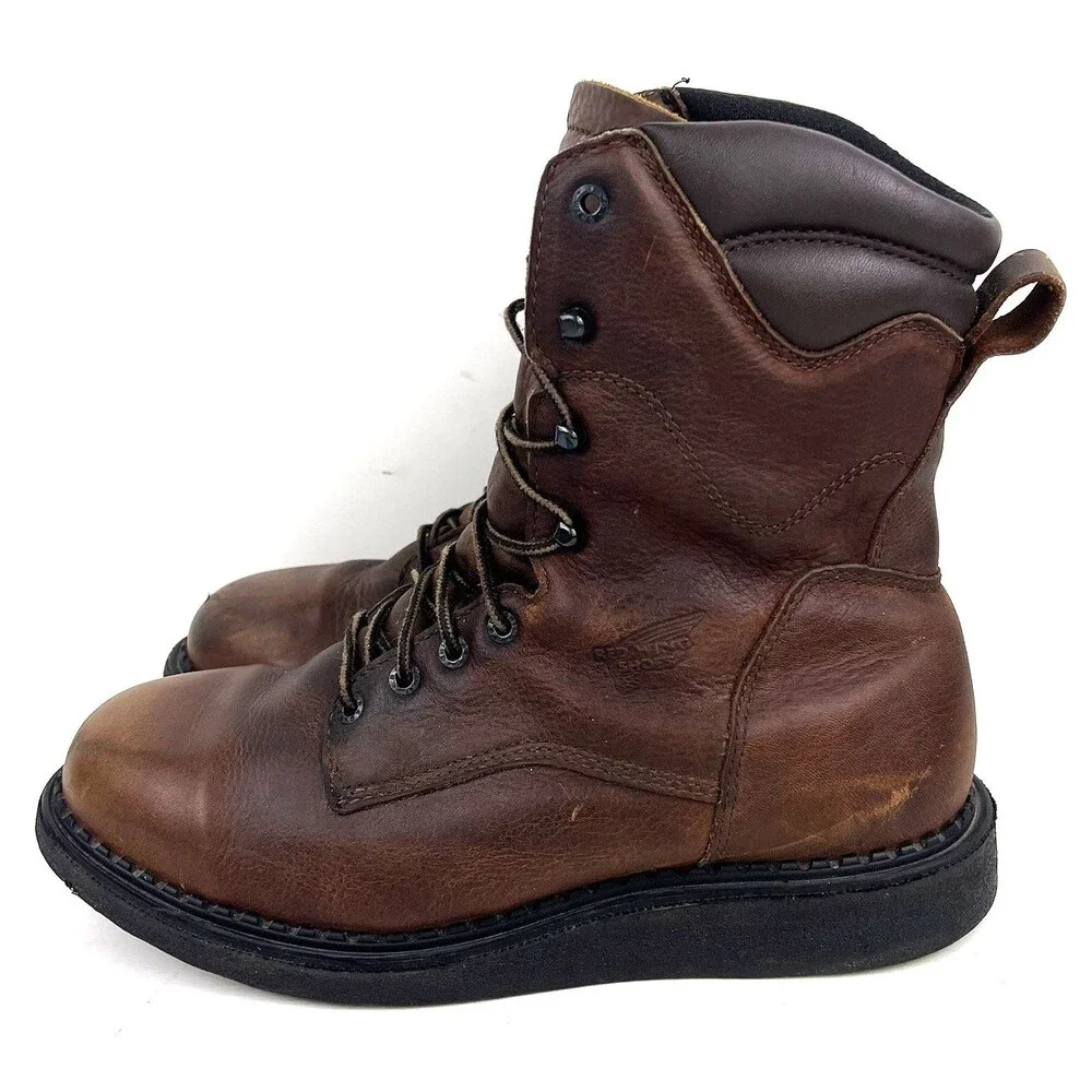 Vintage Red Wing Shoes 468 Insulated Soft Toe 8